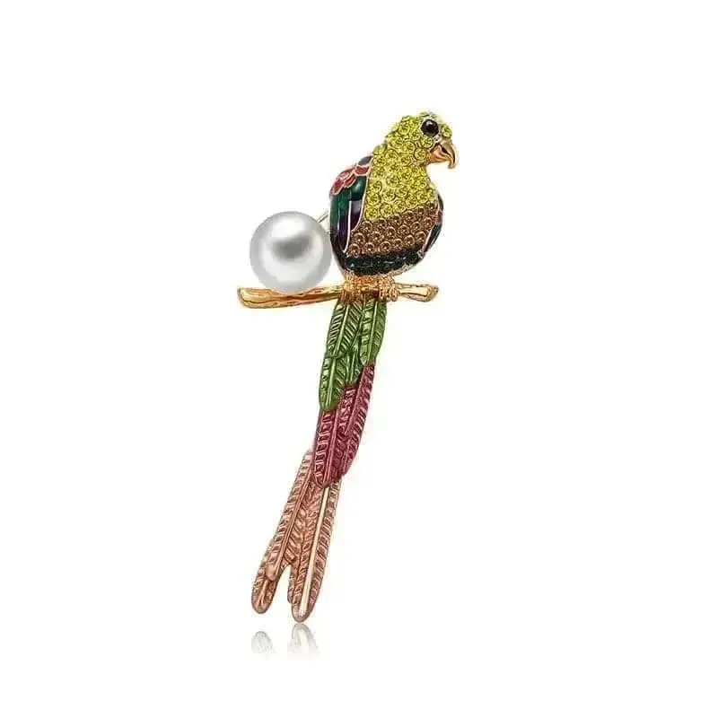 🌟 Natural and Simple Bird Brooch - Vintage Elegance Meets Nature 🌟