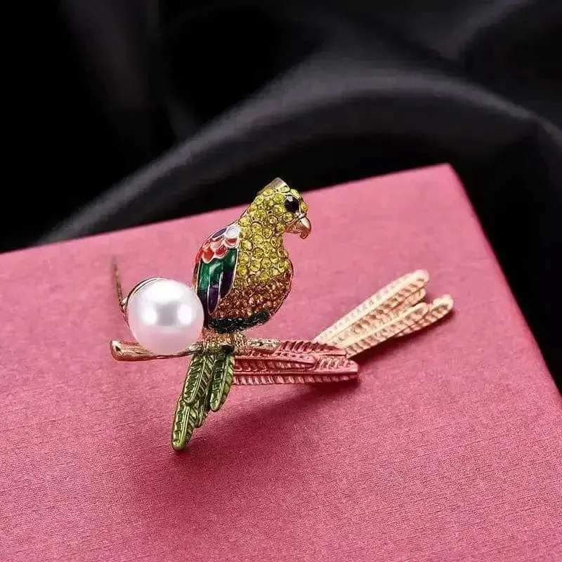 🌟 Natural and Simple Bird Brooch - Vintage Elegance Meets Nature 🌟