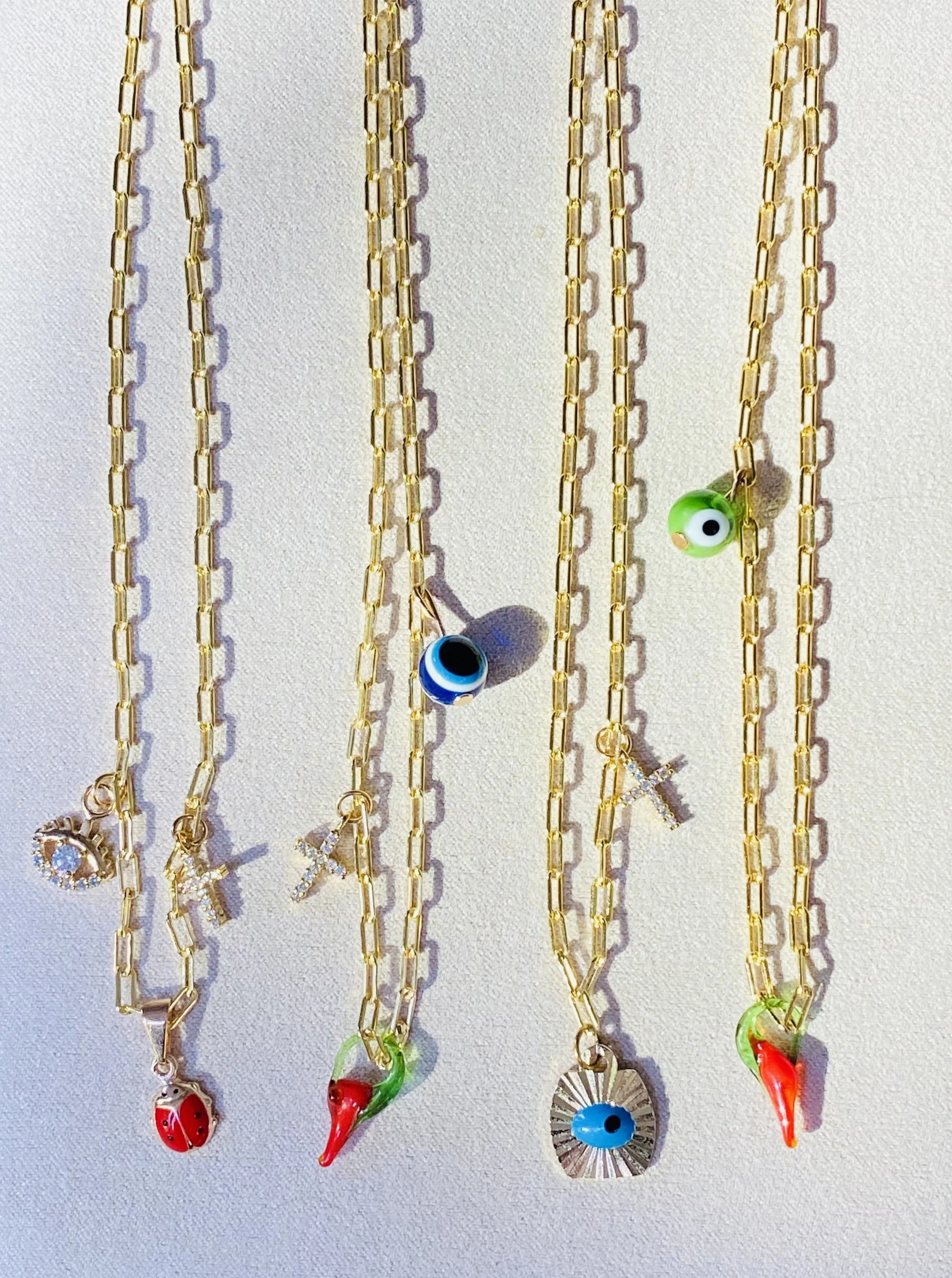 1/1 MULTI-CHARM NECKLACES