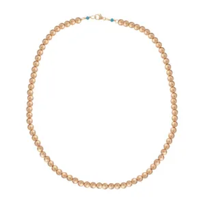 17" CHOKER CLASSIC GOLD 5MM BEAD