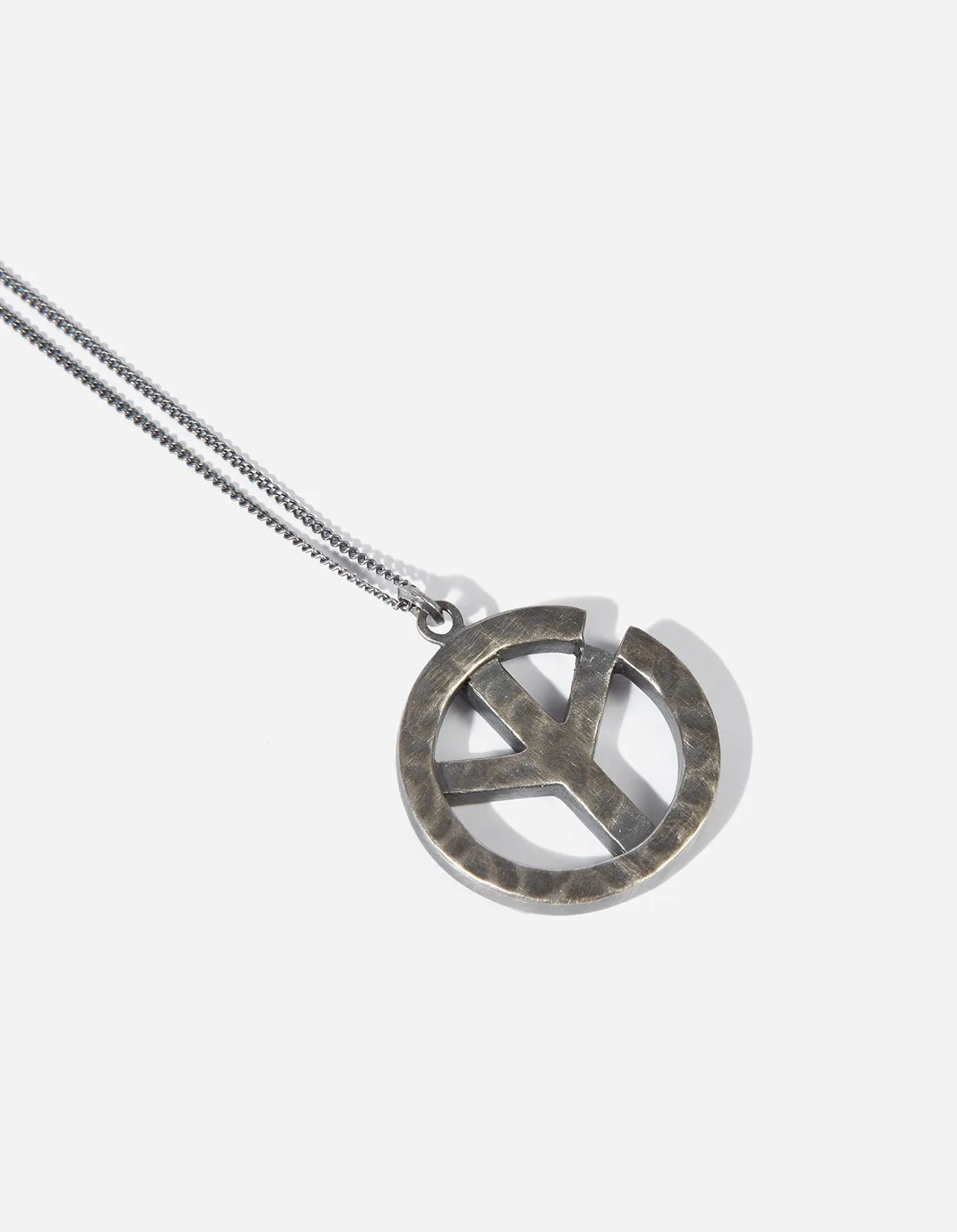 9365 CUD War & Peace Pendant  Hallmarked Silver Silver