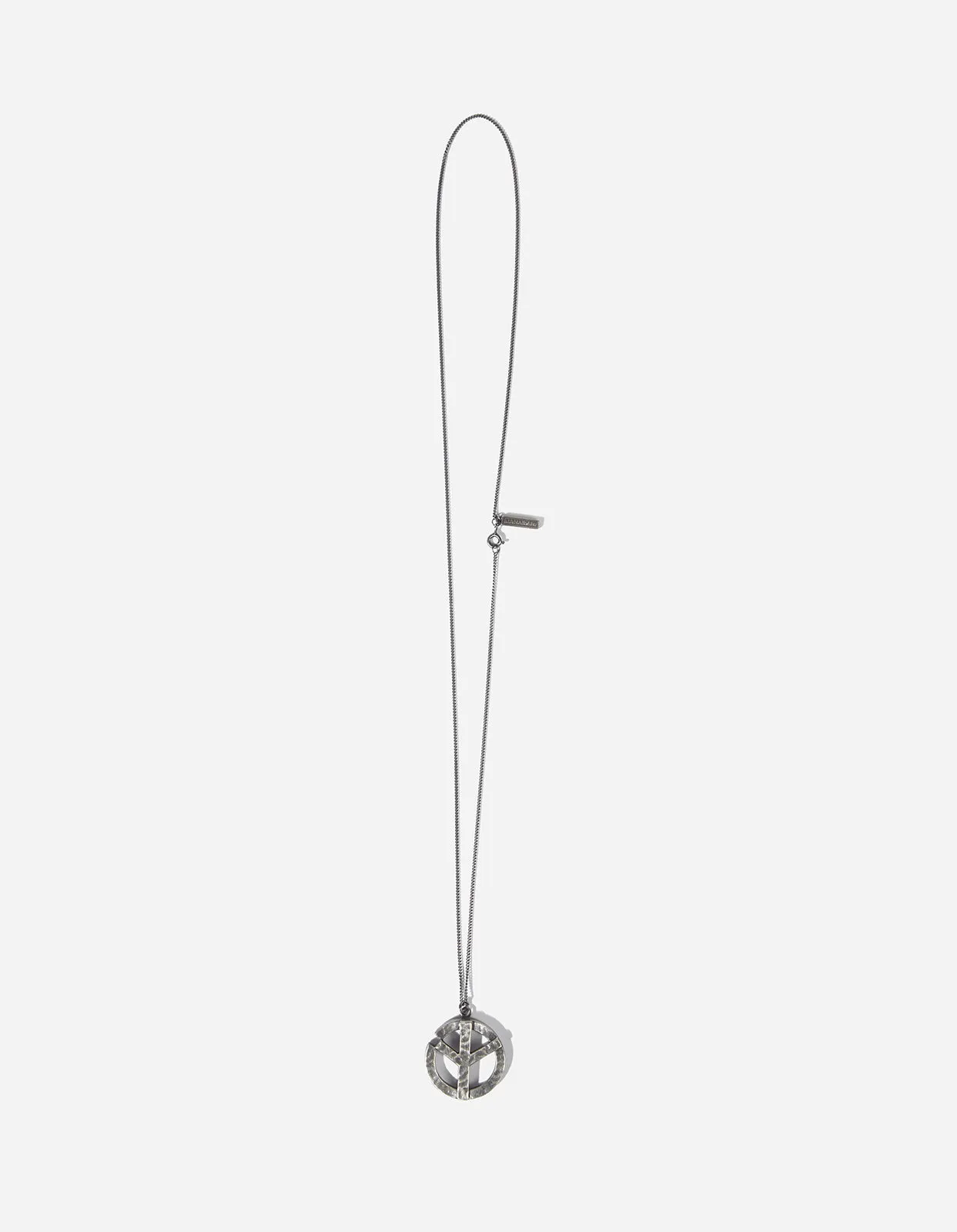 9365 CUD War & Peace Pendant  Hallmarked Silver Silver