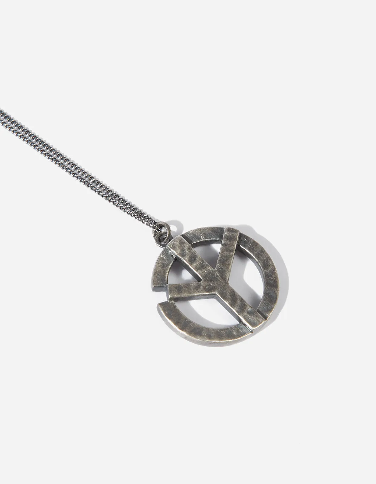 9365 CUD War & Peace Pendant  Hallmarked Silver Silver