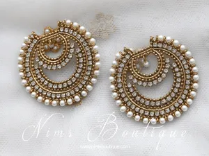 Anisha Royal Pearl Earrings