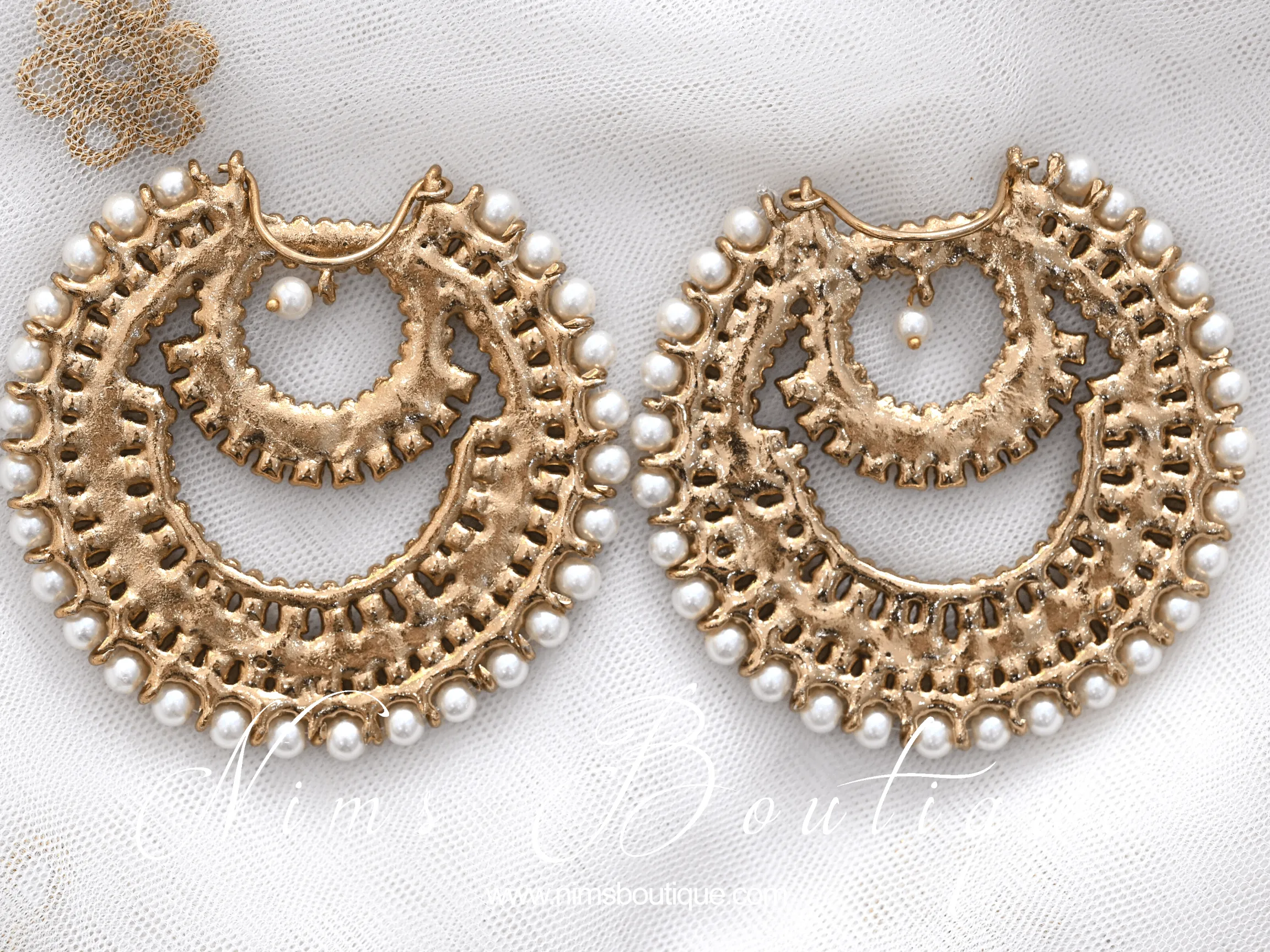 Anisha Royal Pearl Earrings