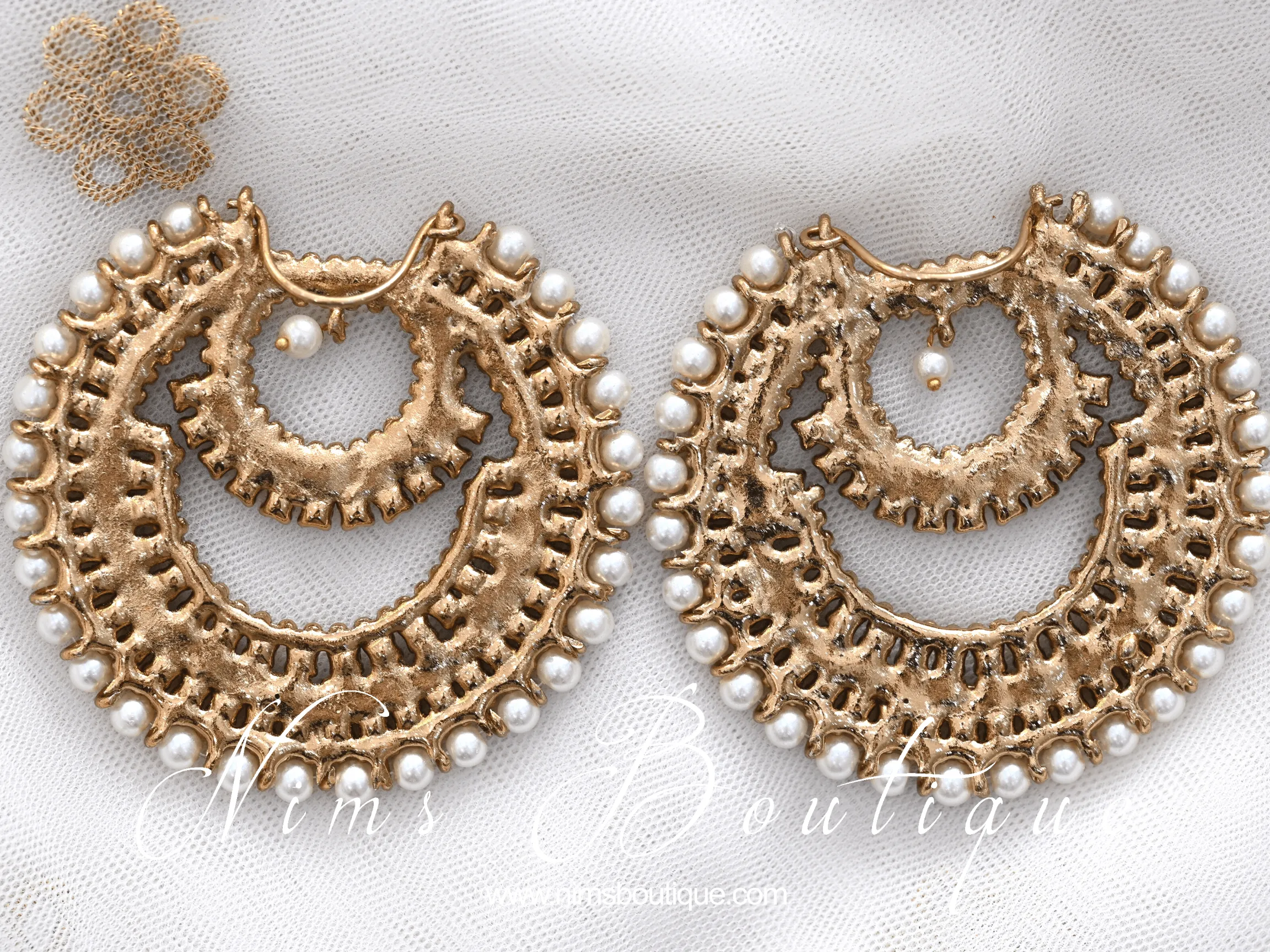 Anisha Royal Pearl Earrings
