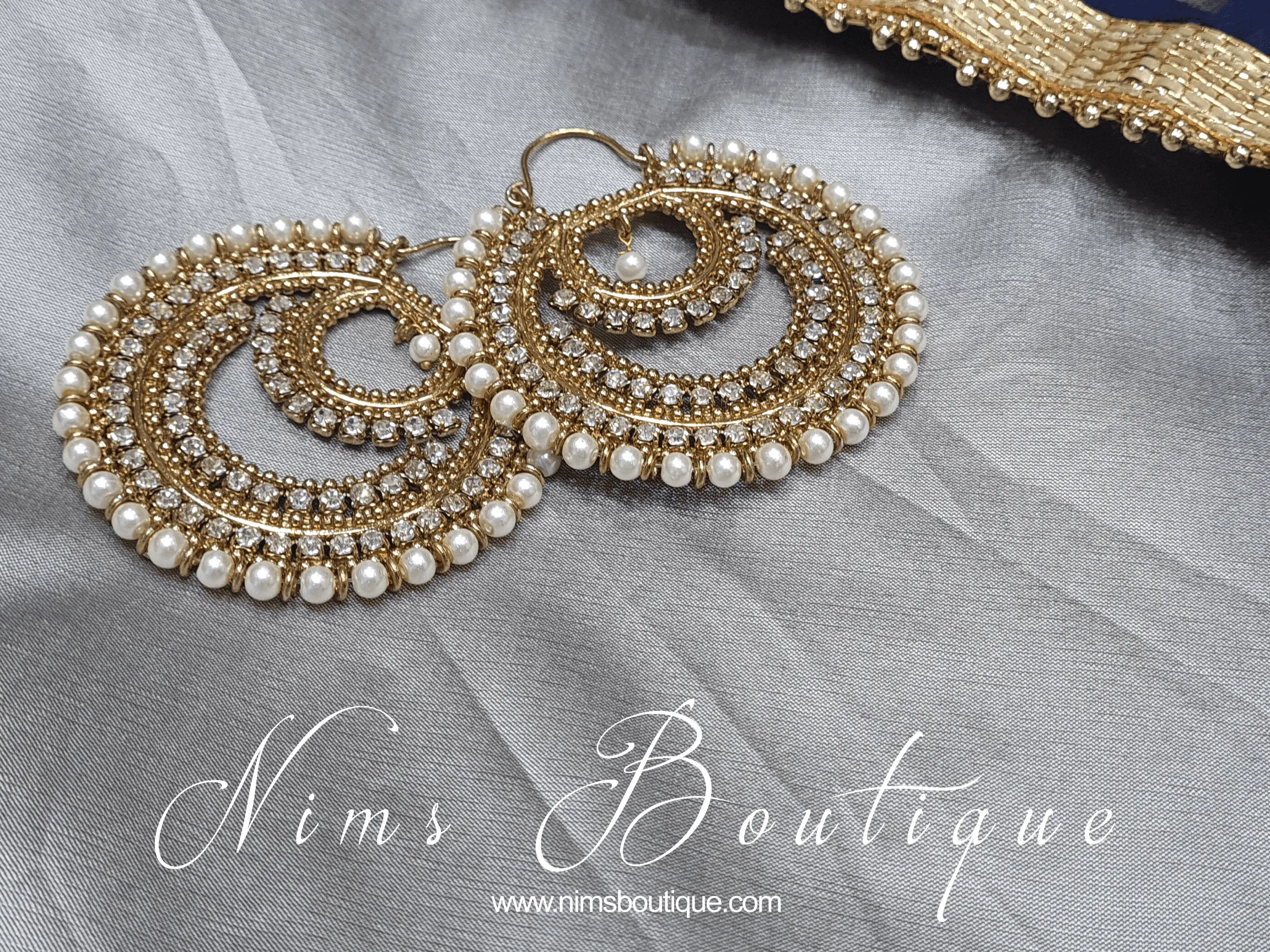 Anisha Royal Pearl Earrings