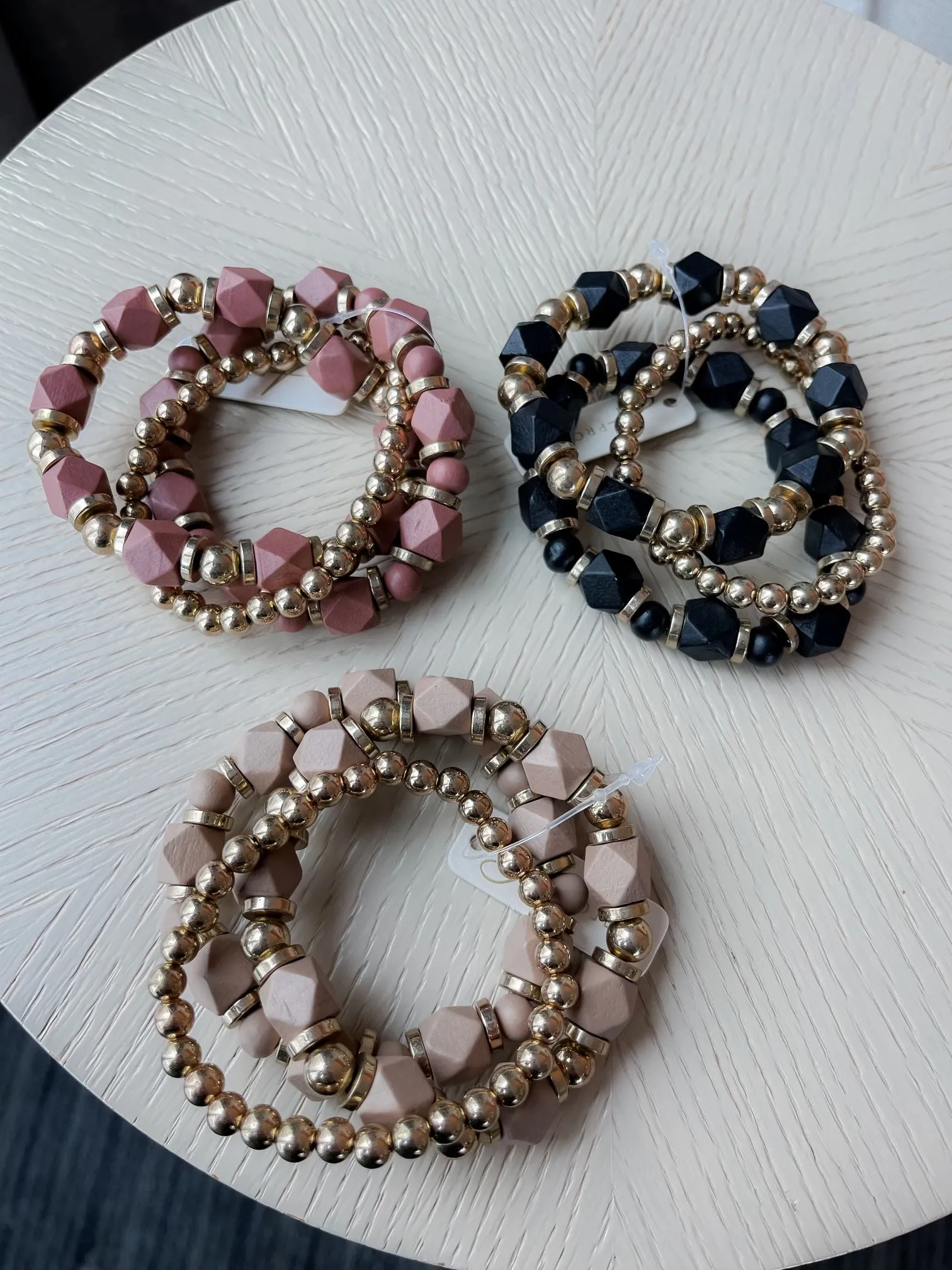 Asymmetrical Bead Bracelets