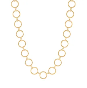 Camelia Necklace - Gold