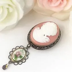 Cameo Brooch - Unique Statement Pin