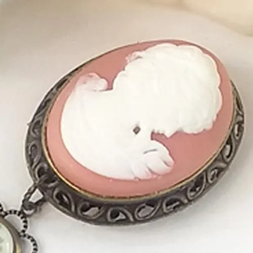 Cameo Brooch - Unique Statement Pin