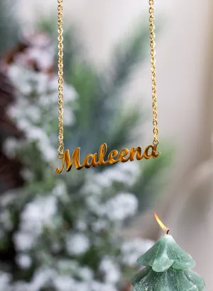 Classic Personalised Necklace