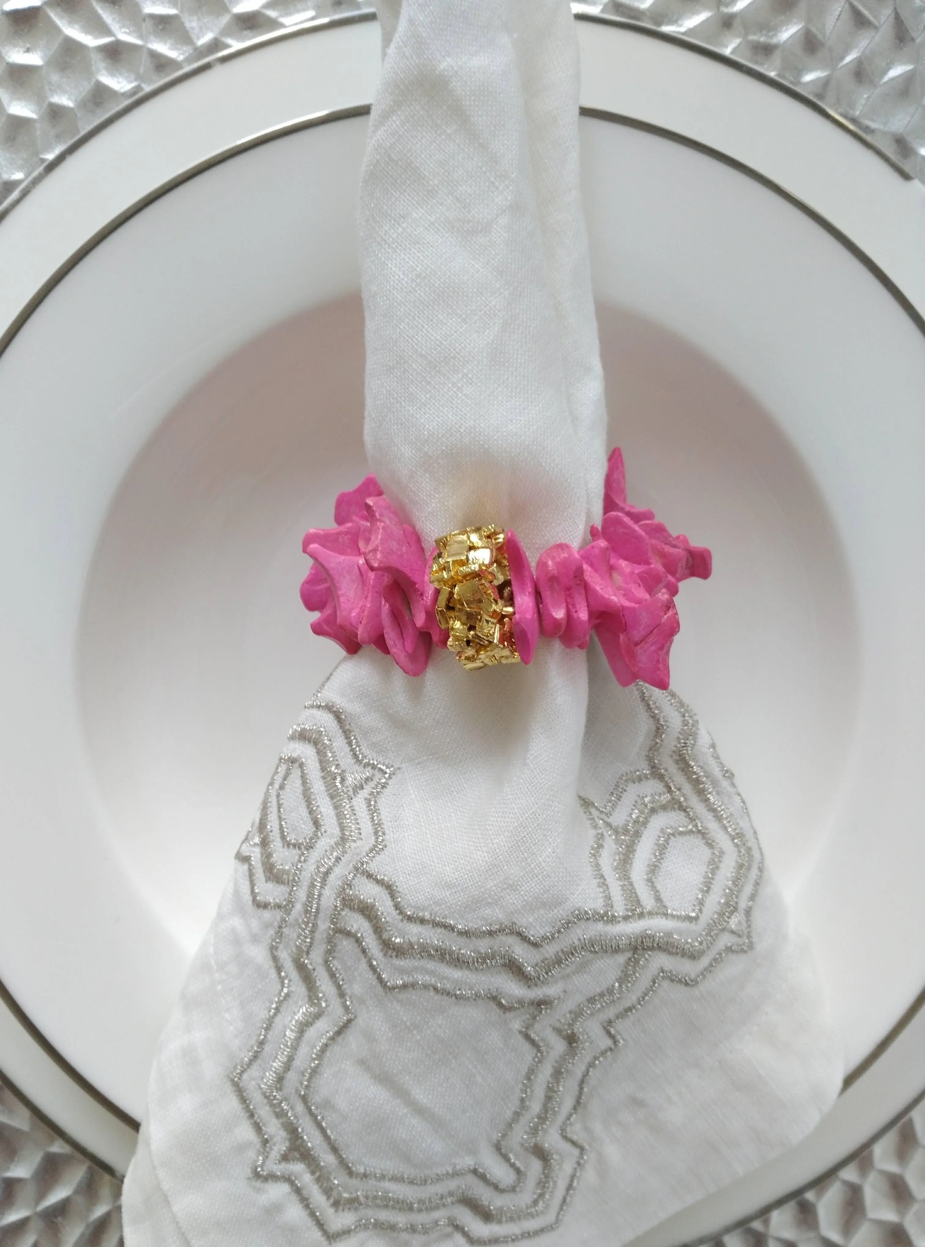 Coconuts Wooden Napkin Ring 6pieces