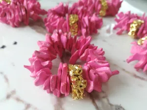 Coconuts Wooden Napkin Ring 6pieces