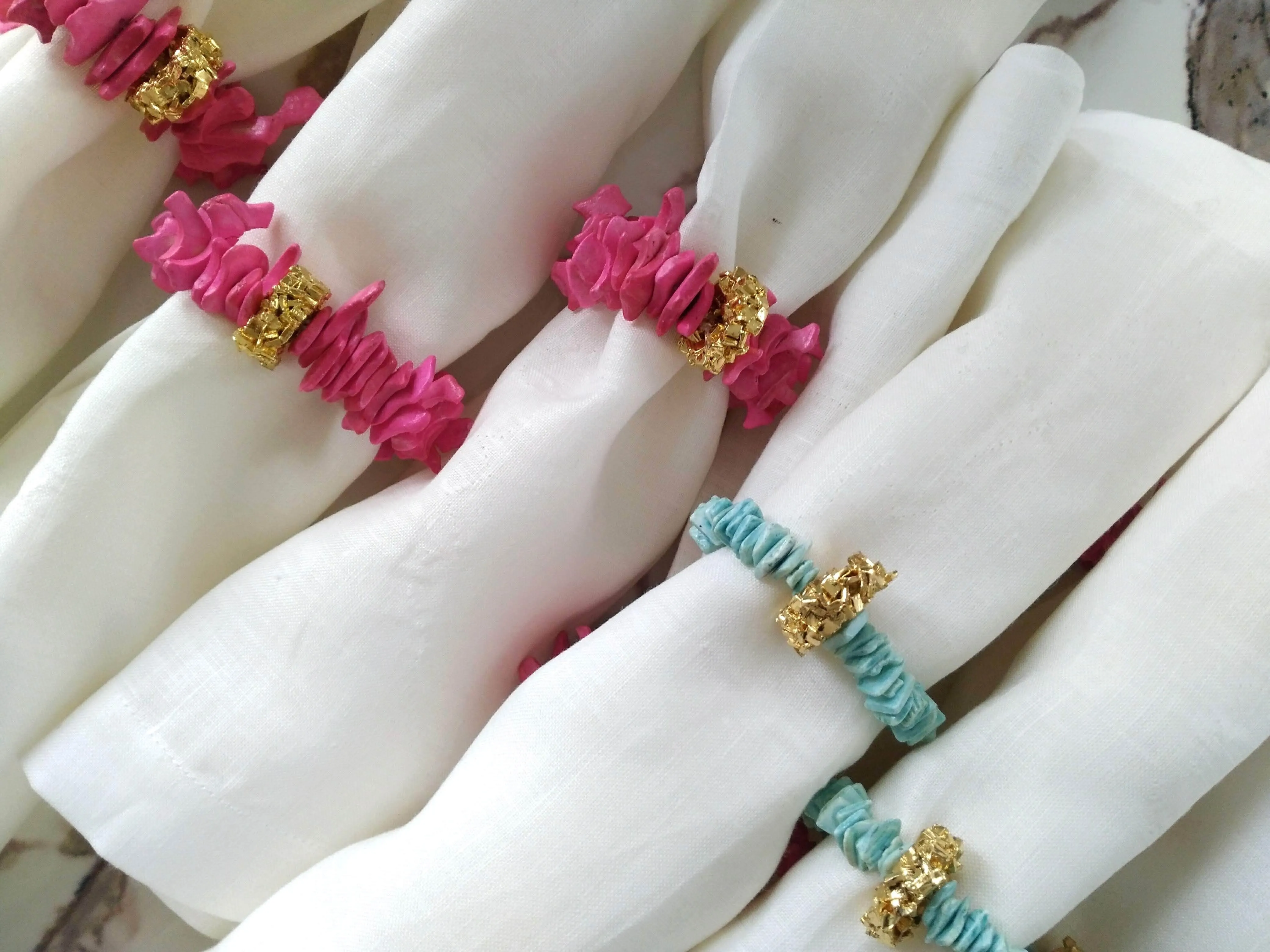 Coconuts Wooden Napkin Ring 6pieces