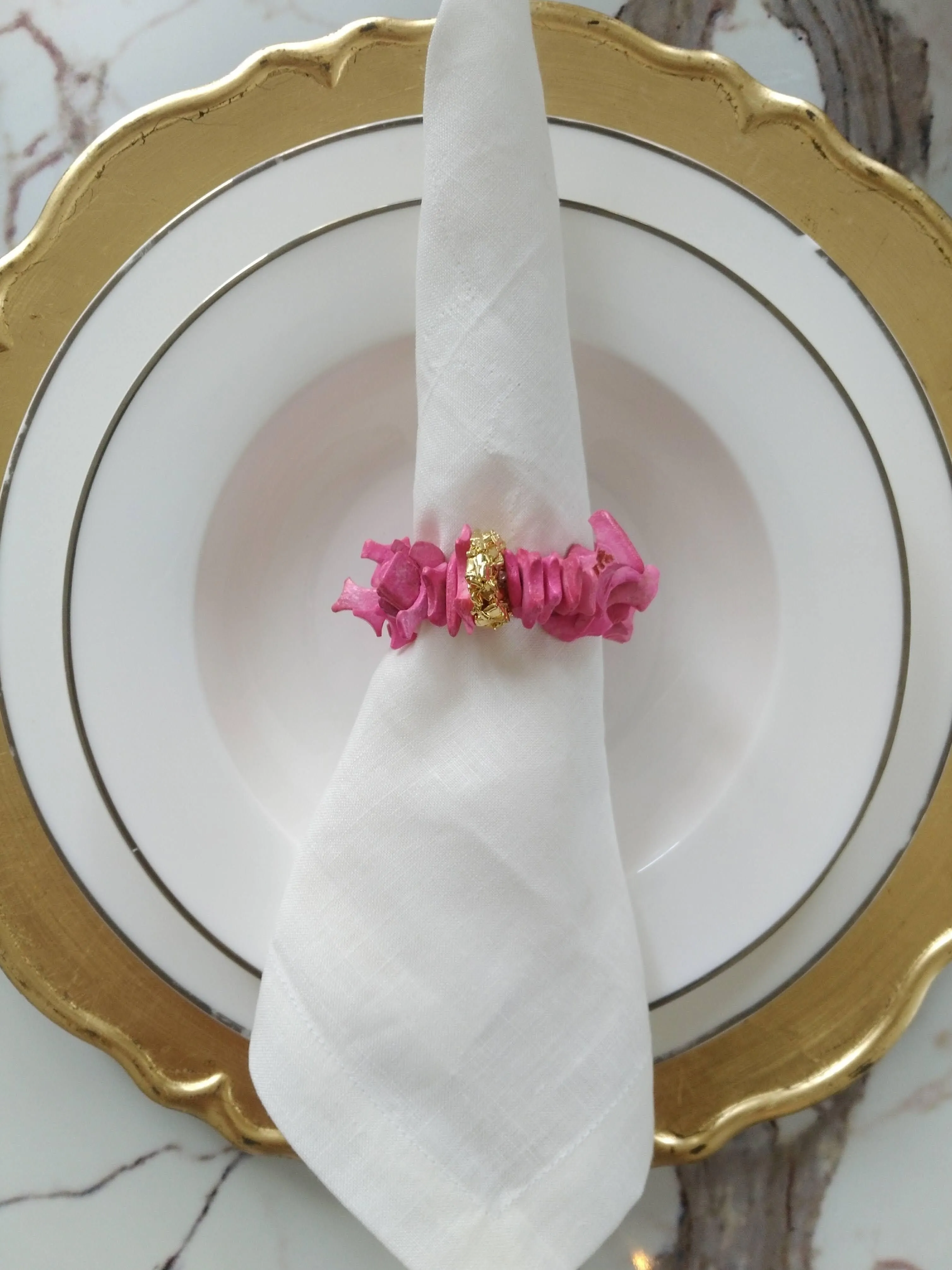 Coconuts Wooden Napkin Ring 6pieces