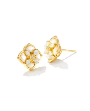 Dira Stone Stud Earrings