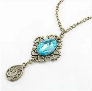 Droplets Sweater Chain Long Necklace For Women