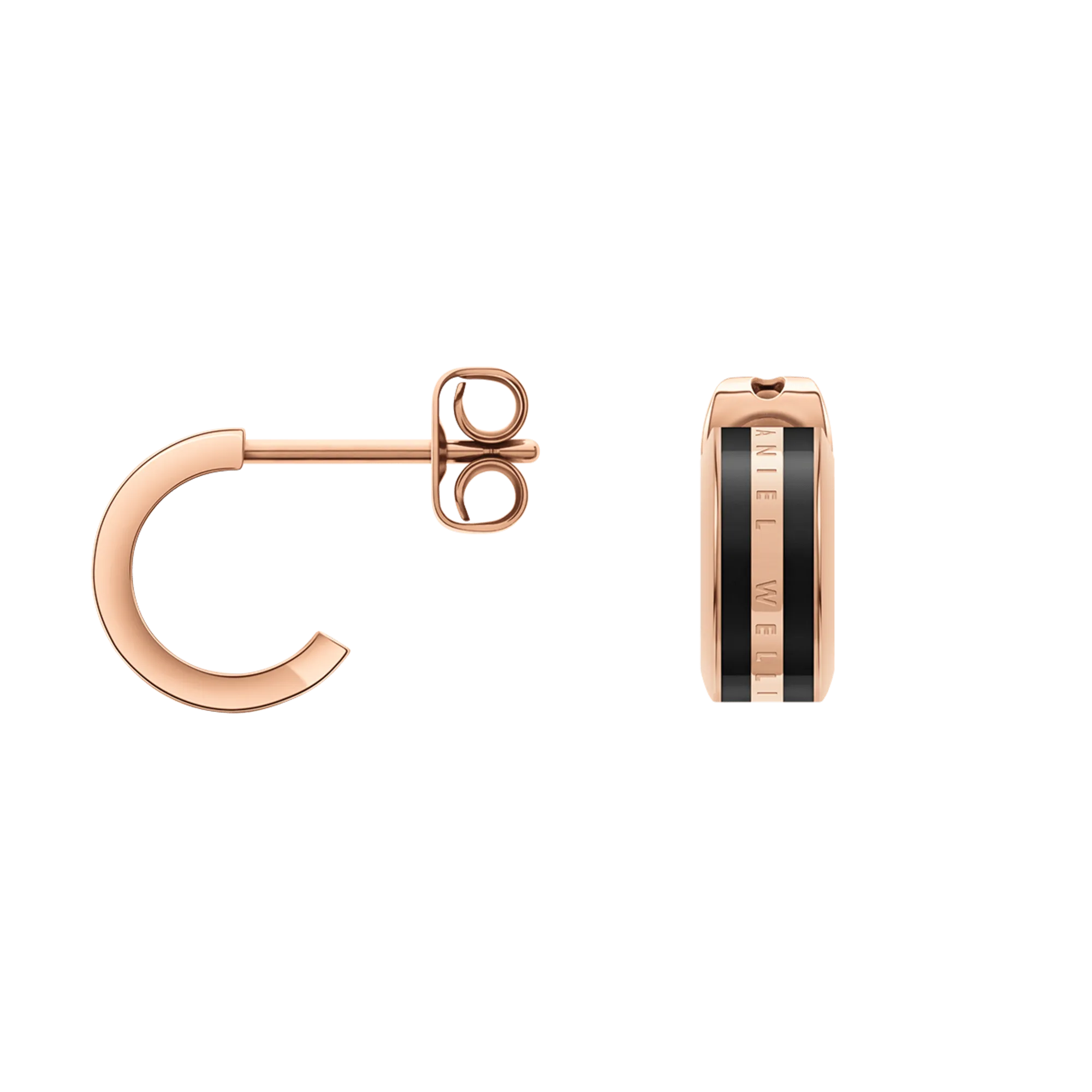 Emalie Earrings Black