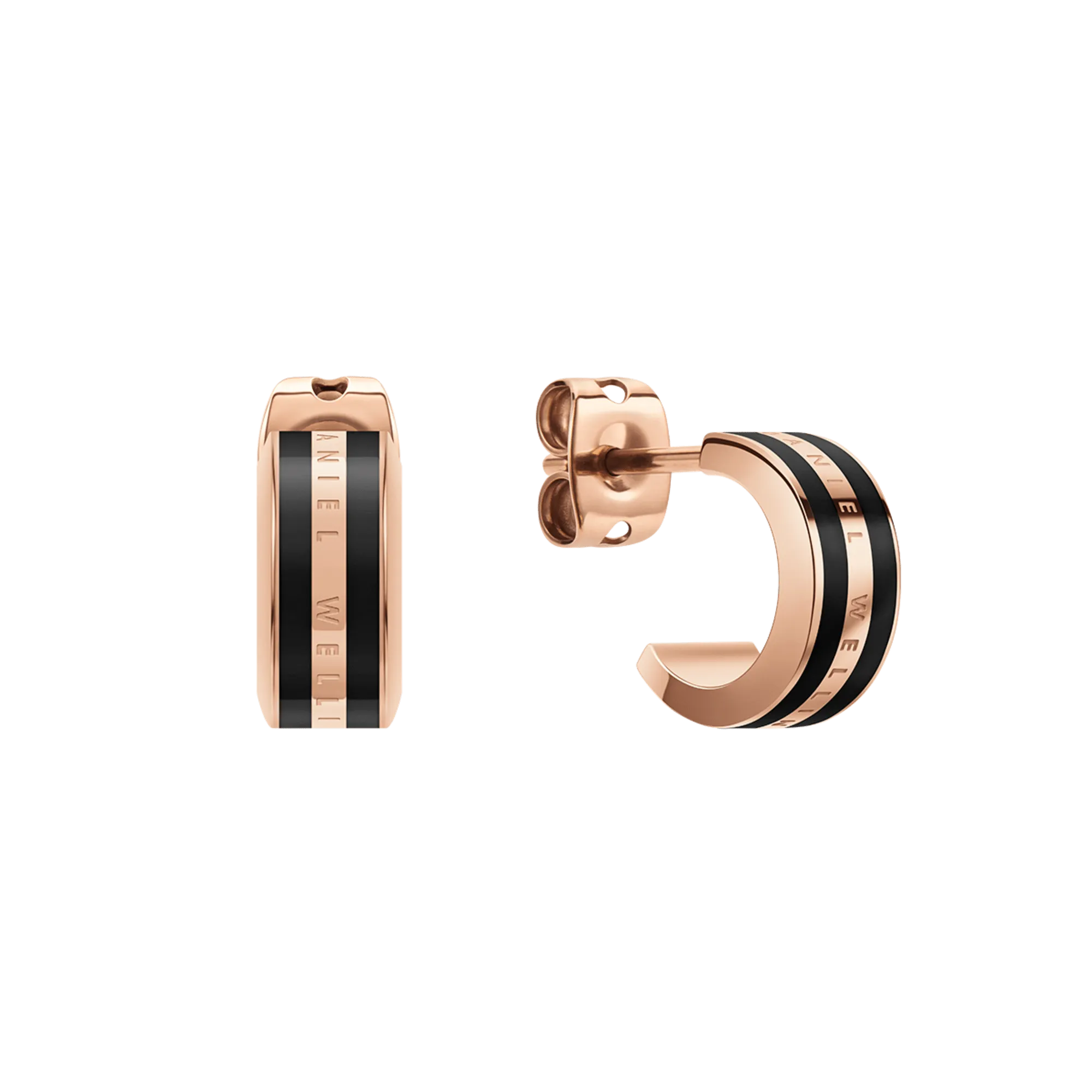 Emalie Earrings Black