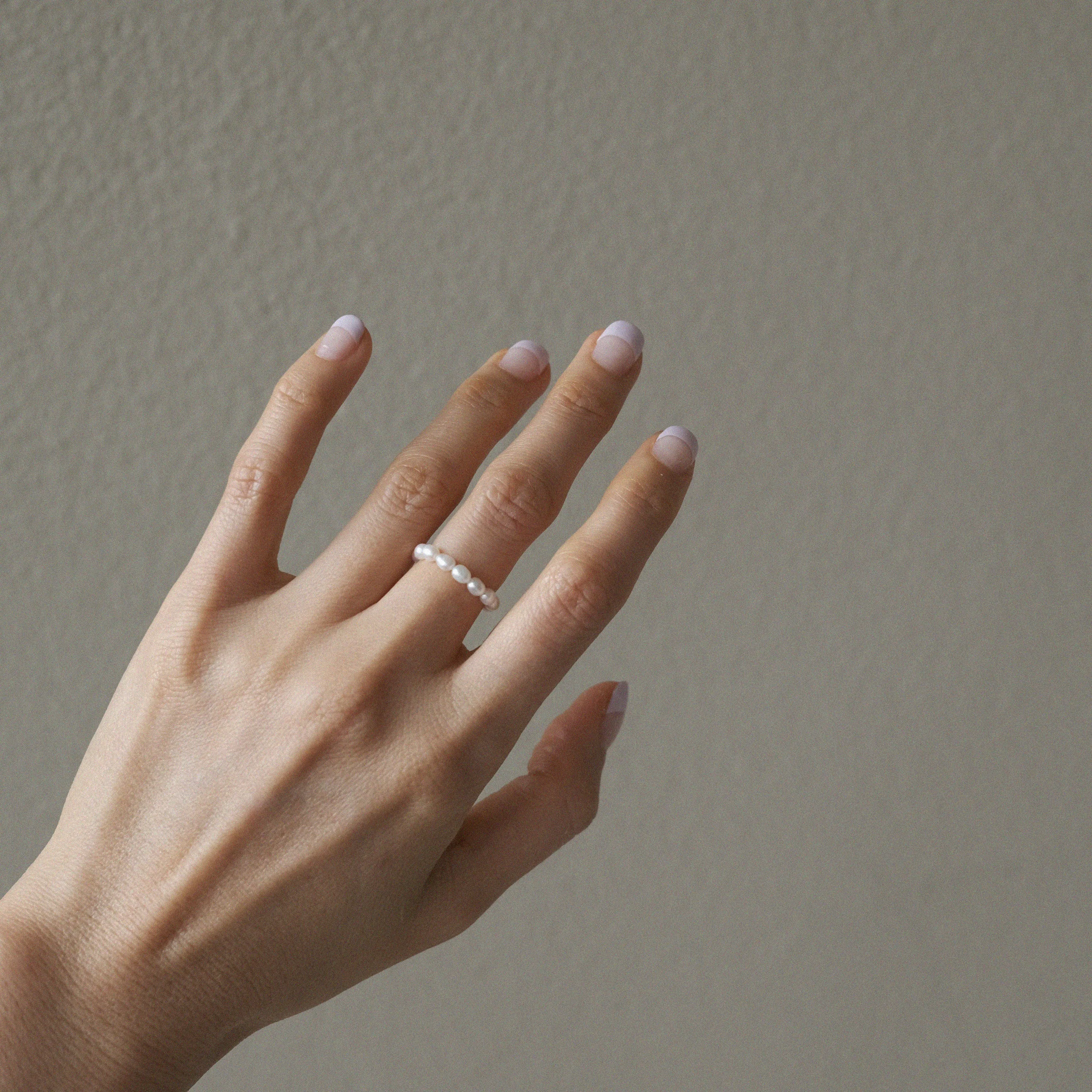 Evia Full Perla Ring
