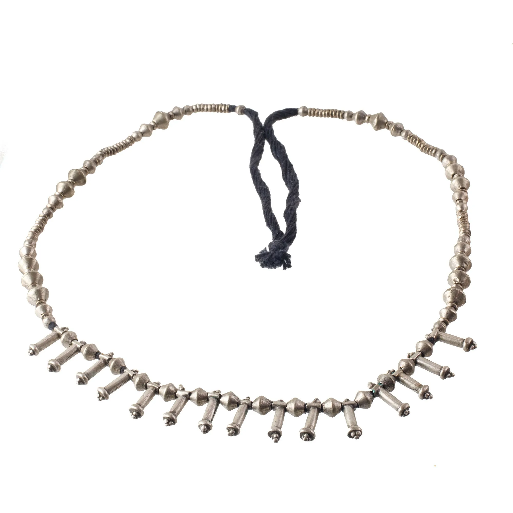 Fertility Necklace, with 15 small penis-shape pendants. Ethopia. j-nlet818cs