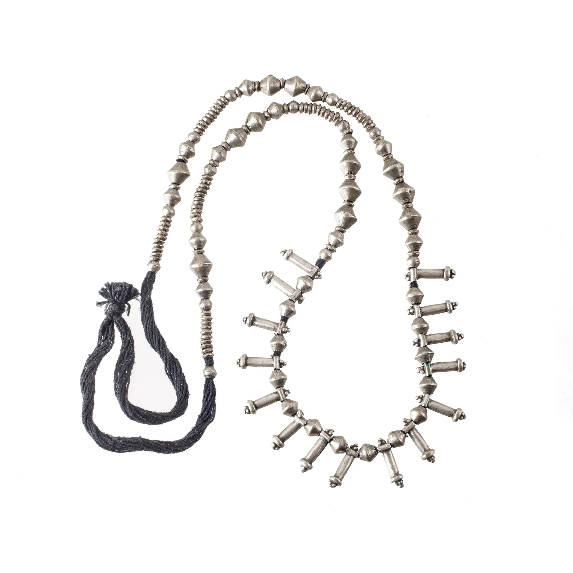Fertility Necklace, with 15 small penis-shape pendants. Ethopia. j-nlet818cs