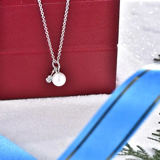 Freshwater Pearls Sterling Silver Pendants For Women