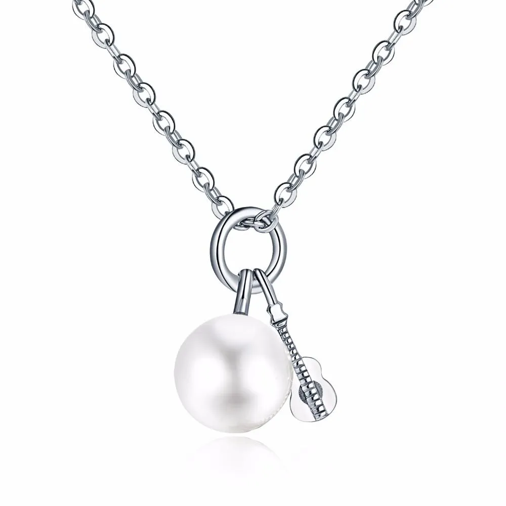 Freshwater Pearls Sterling Silver Pendants For Women