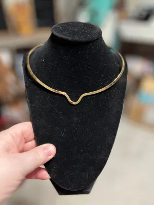 Gold Plated Choker - Lead Free