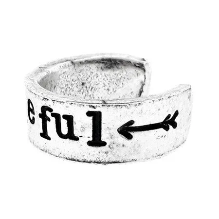 'Grateful' Ring