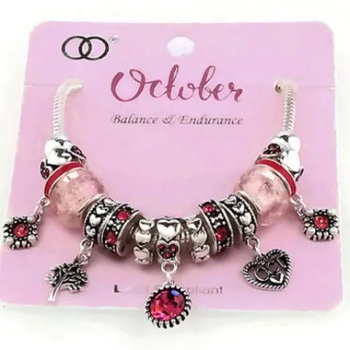 Multi Bead Birthstone Bracelet