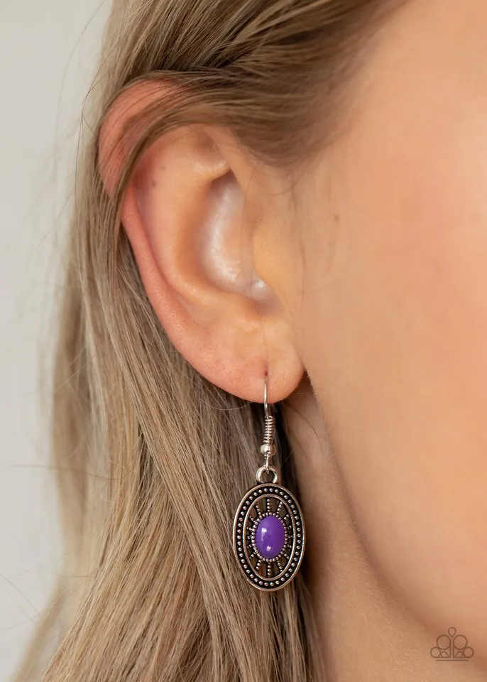 Paparazzi Necklace ~ Totally TERRA-torial - Purple