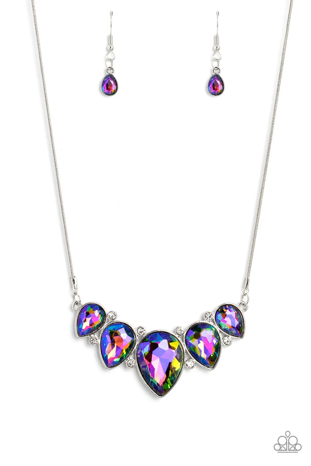 Paparazzi Regally Refined - Multi  Necklace P2RE-MTXX-169XX