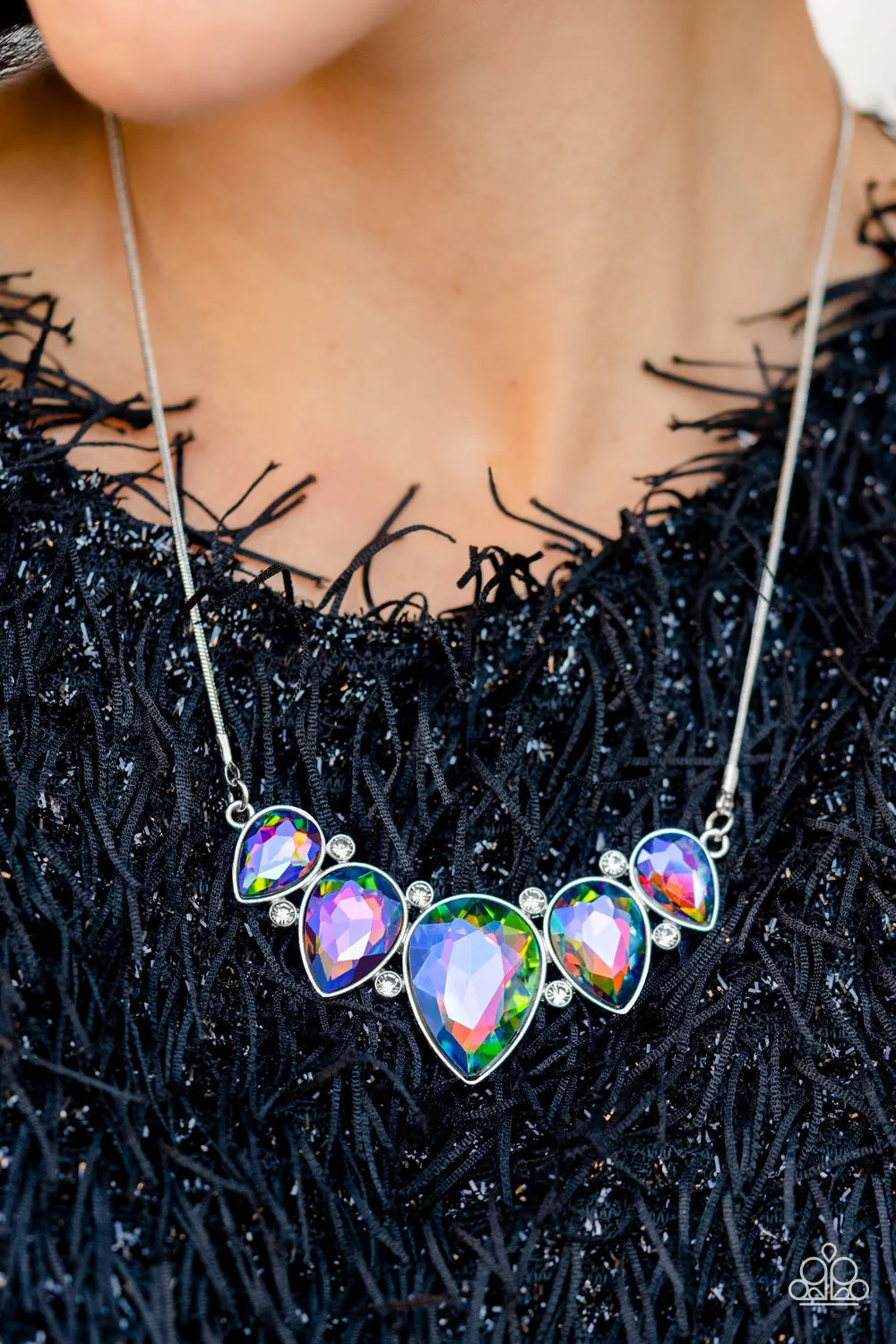 Paparazzi Regally Refined - Multi  Necklace P2RE-MTXX-169XX