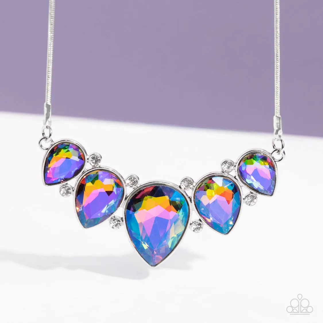 Paparazzi Regally Refined - Multi  Necklace P2RE-MTXX-169XX