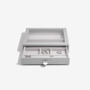 Pebble Grey Classic Jewellery Box Display Drawer