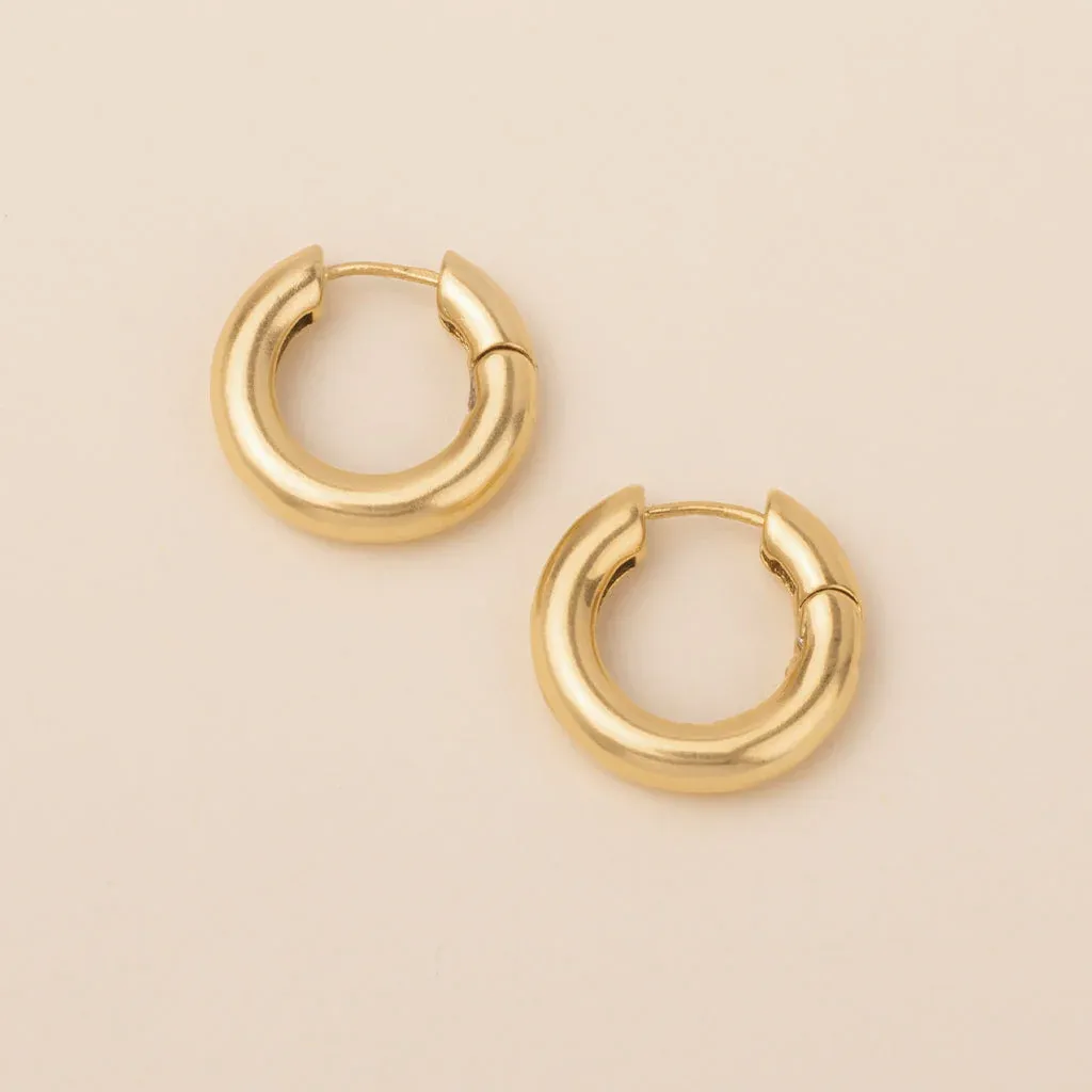 Refined Earring Collection - Stellar Hoop