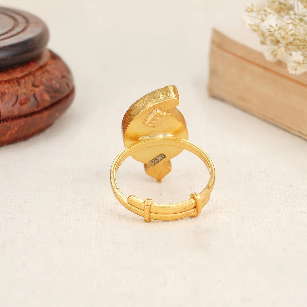 Sakhi Kundan Ring
