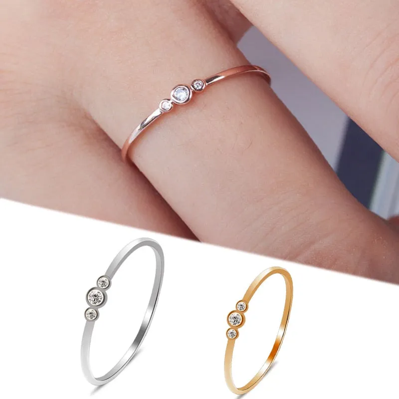 Simple Bridal Ring