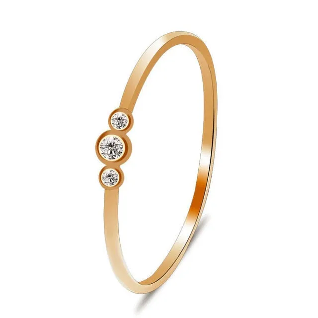 Simple Bridal Ring