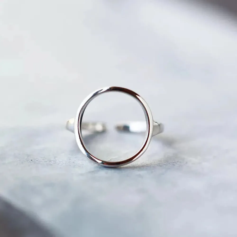 Simple Design Circle Ring