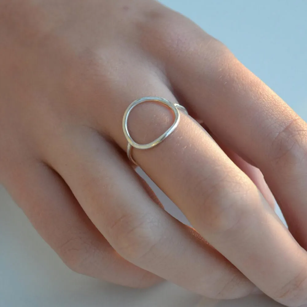 Simple Design Circle Ring