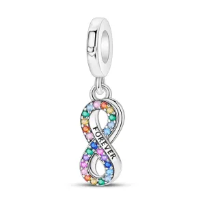 Sparkling Infinity Dangle Charm
