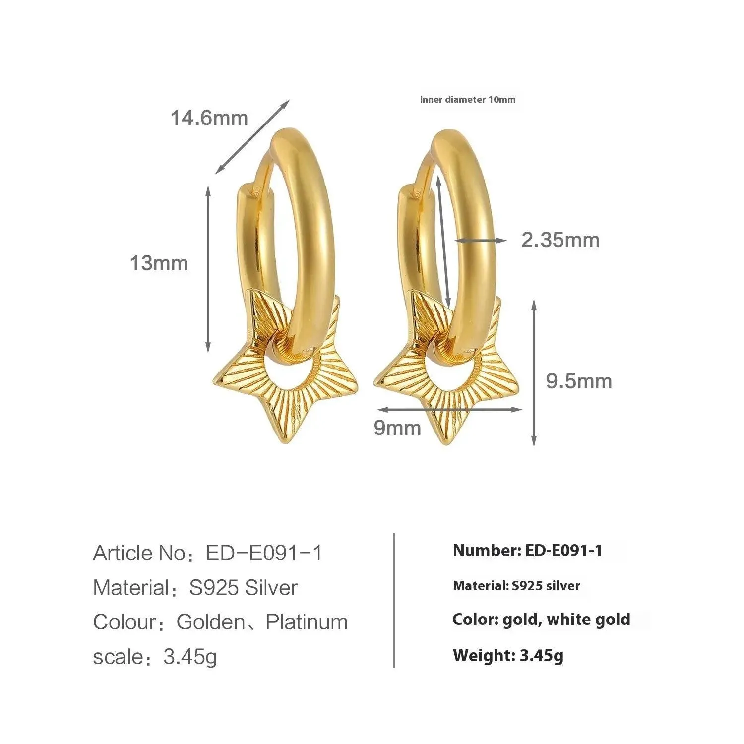 Star Luxury Earrings