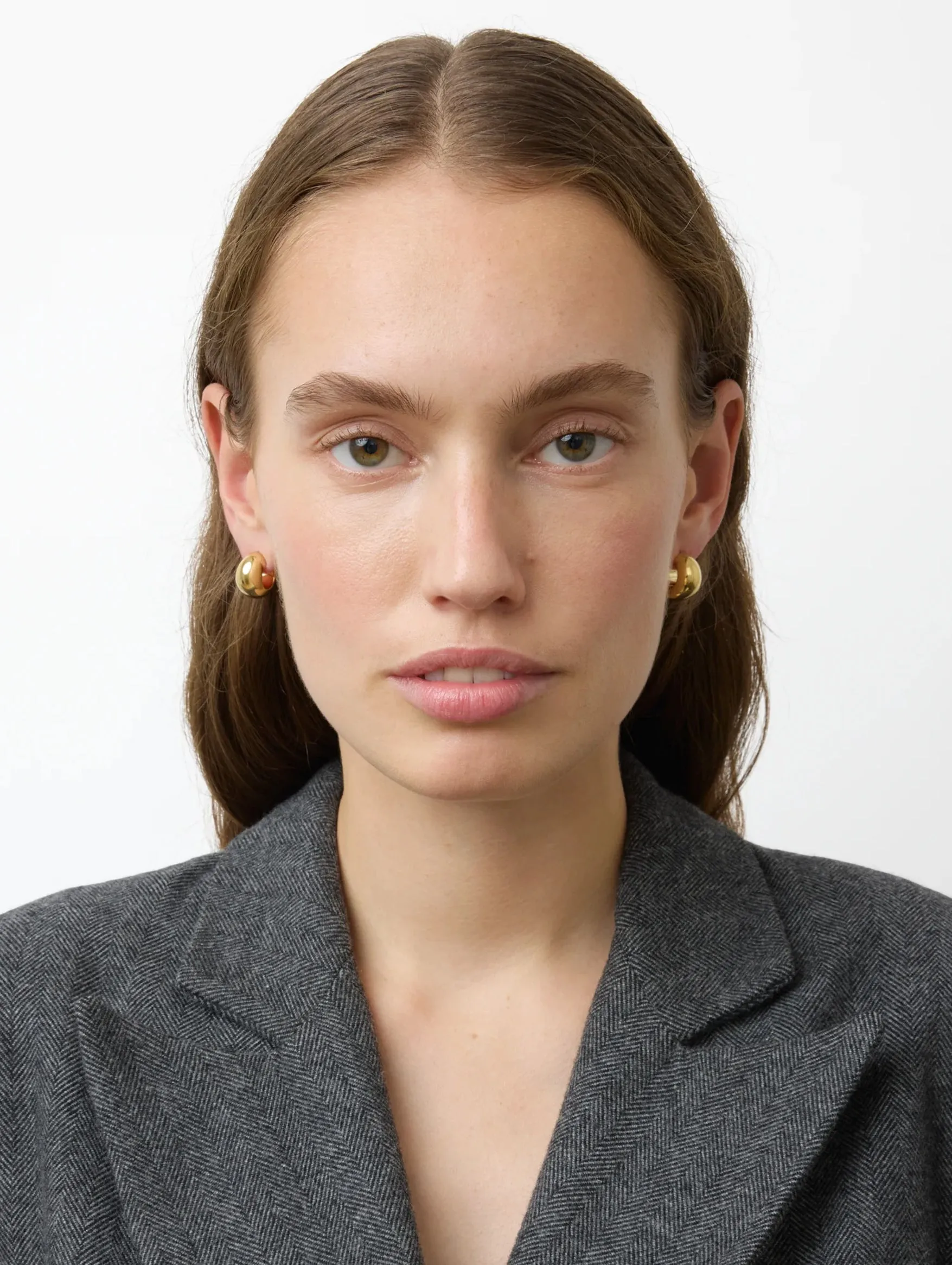 The Simone Earrings in Gold