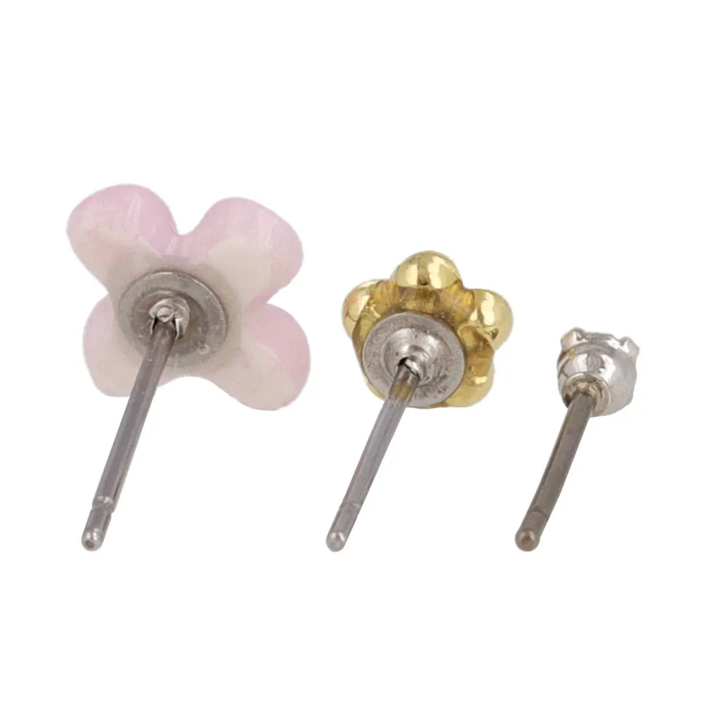 Wagashi Toy Earring Set