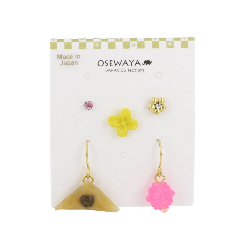 Wagashi Toy Earring Set