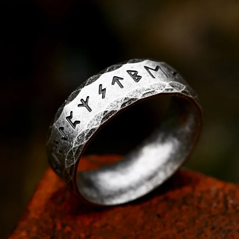 Wholesale Stainless Steel Vintage Simple Rings
