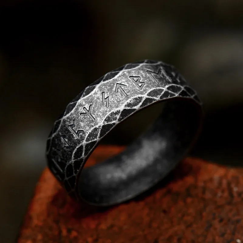 Wholesale Stainless Steel Vintage Simple Rings